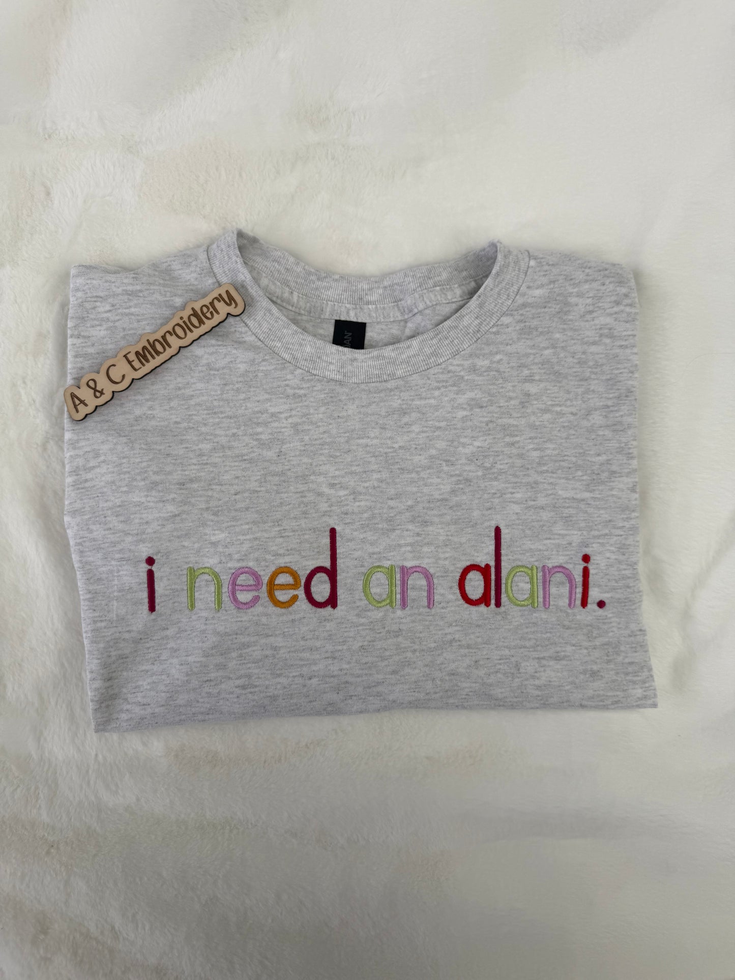 I need an alani T-Shirt
