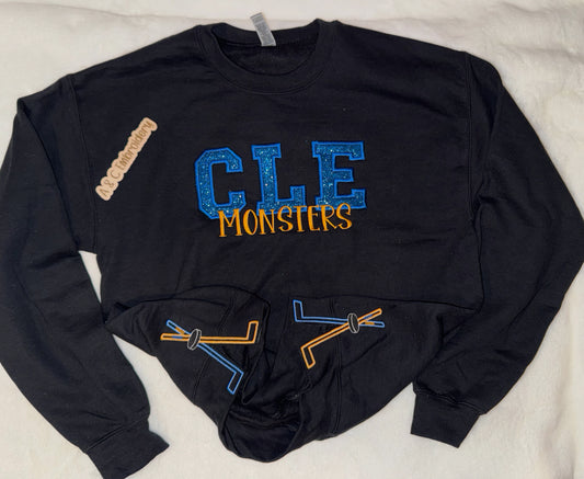 CLE Monsters Hockey Crewneck