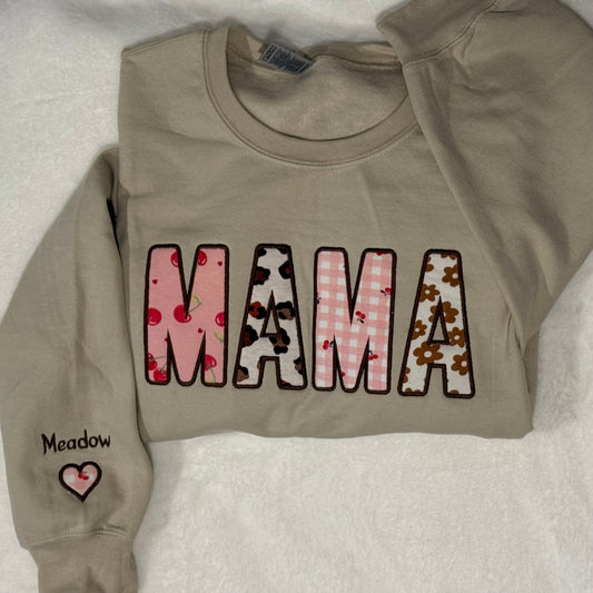 MAMA Onesie Keepsake Crewneck
