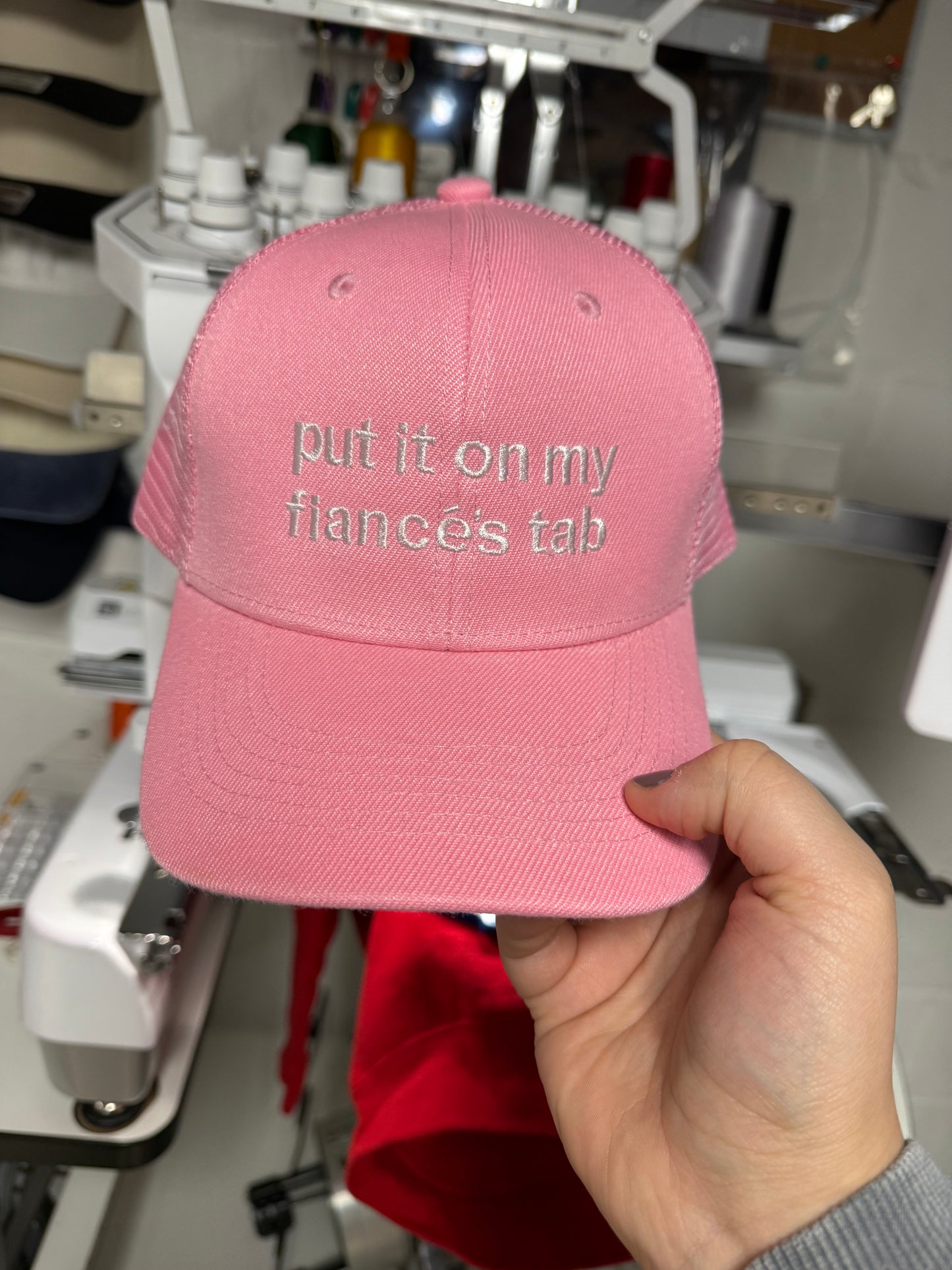 Fiancés Tab Trucker Hat