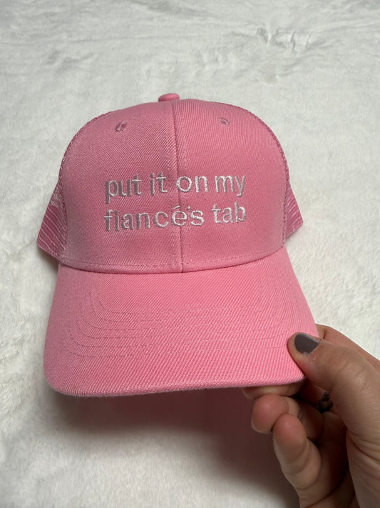 Fiancés Tab Trucker Hat