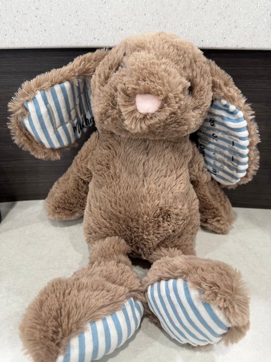 Embroidered Baby Stat Bunny Ears