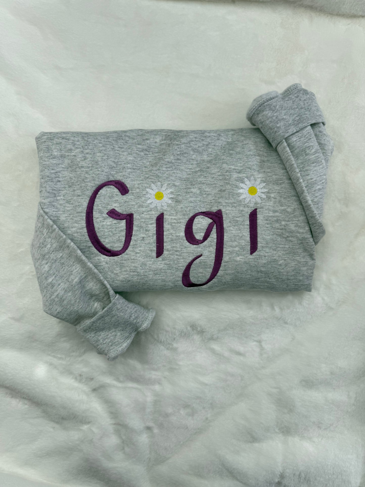 Custom Gigi Floral Crewneck